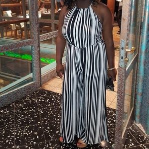 Black and White Jumpsuit